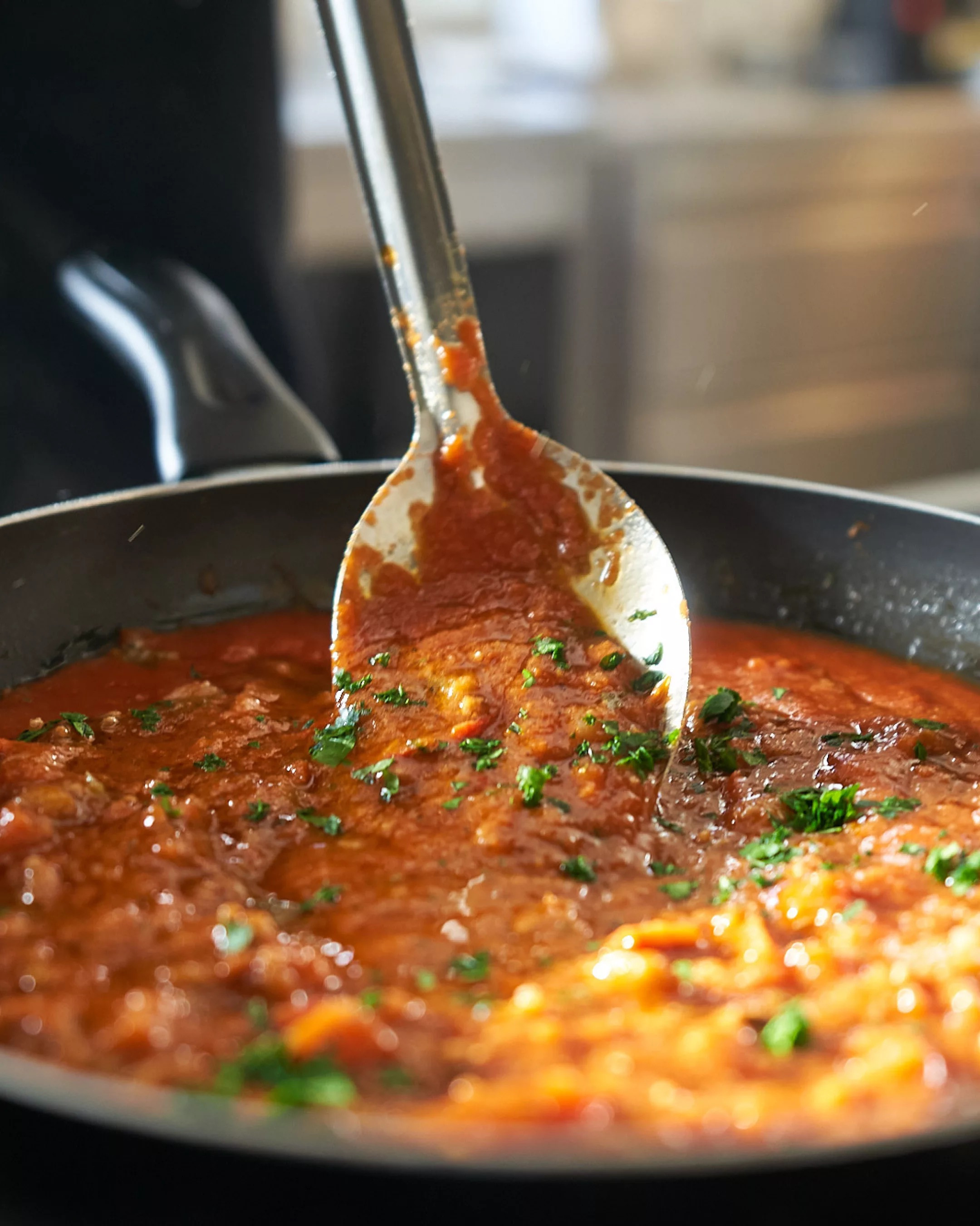 Social Media Post: Pasta Zubereitung